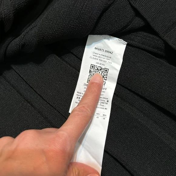 Armani sweater knit dress - Picture 4 of 6